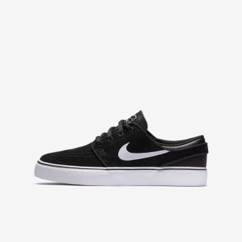 Nike SB Stefan Janoski - Nagyobb Gyerek Deszkás Cipő - Fekete/Barna/Fehér